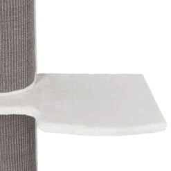 Trixie Wall Mounted Cat Tree Acadia White / Grey -Zoo Plus 108366 trixie kratzbaum acadia wandmontage 160x46x37cm hs 03 9