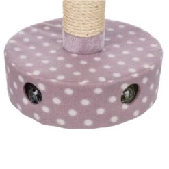 Trixie Junior Fleece Scratching Post Lilac / White 7 Trixie Junior Fleece Scratching Post Lilac / White -Zoo Plus 113206 trixie kratzsaeule junior fleece flieder hs02 9