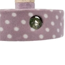 Trixie Junior Fleece Scratching Post Lilac / White 8 Trixie Junior Fleece Scratching Post Lilac / White -Zoo Plus 113206 trixie kratzsaeule junior fleece flieder hs03 7