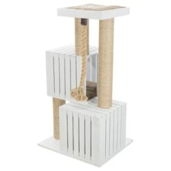 Trixie BE NORDIC Skadi Scratching Tree White/sand -Zoo Plus 114839 trixie benordic kratzbaum skadi wiesssand hs 02 6