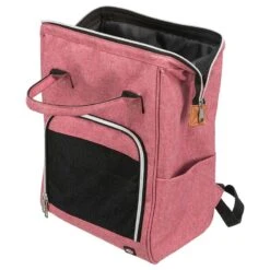 Trixie Friends On Tour Ava Rucksack 32 × 22 × 42cm (L X W X H) - Grey -Zoo Plus 122204 trixie friendsontour rucksack ava 32x22x42cm hs 04 4