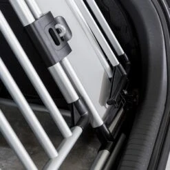 Trixie Friends On Tour Universal Boot Barrier 94-114 X 60 Cm (W X H) -Zoo Plus 122302 trixie friendsontour universal heckgitter rocky hs 07 6