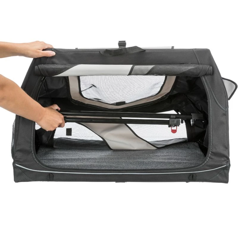 Trixie Vario Mobile Kennel Size 30 (S-M): 76 X 48 X 51 Cm (L X W X H) 11 Trixie Vario Mobile Kennel Size 30 (S-M): 76 X 48 X 51 Cm (L X W X H) - Image 11