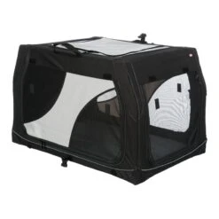 Trixie Vario Mobile Kennel Size 30 (S-M): 76 X 48 X 51 Cm (L X W X H) 35 Trixie Vario Mobile Kennel Size 30 (S-M): 76 X 48 X 51 Cm (L X W X H) -Zoo Plus 128310 pla trixie fot mobile kennel vario s20 hs02 8 2