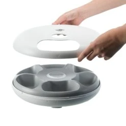 Trixie Automatic Feeder TX5+1 6 X 180ml -Zoo Plus 144498 trixie futterautomat tx5plus1 catdog 6x180ml 06 2