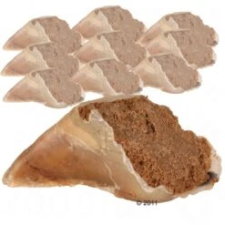 Trixie Hoof Chew With Meat Paste 5 X 115g 6 Trixie Hoof Chew With Meat Paste 5 X 115g -Zoo Plus 197010 kauhuf 10bundle 7