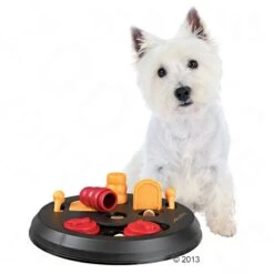 Trixie Activity Flip Board Dog Toy 28cm (Diameter) -Zoo Plus 1 345343 trixie intelligenzspielzeug flip board hund 03 2013 2 1