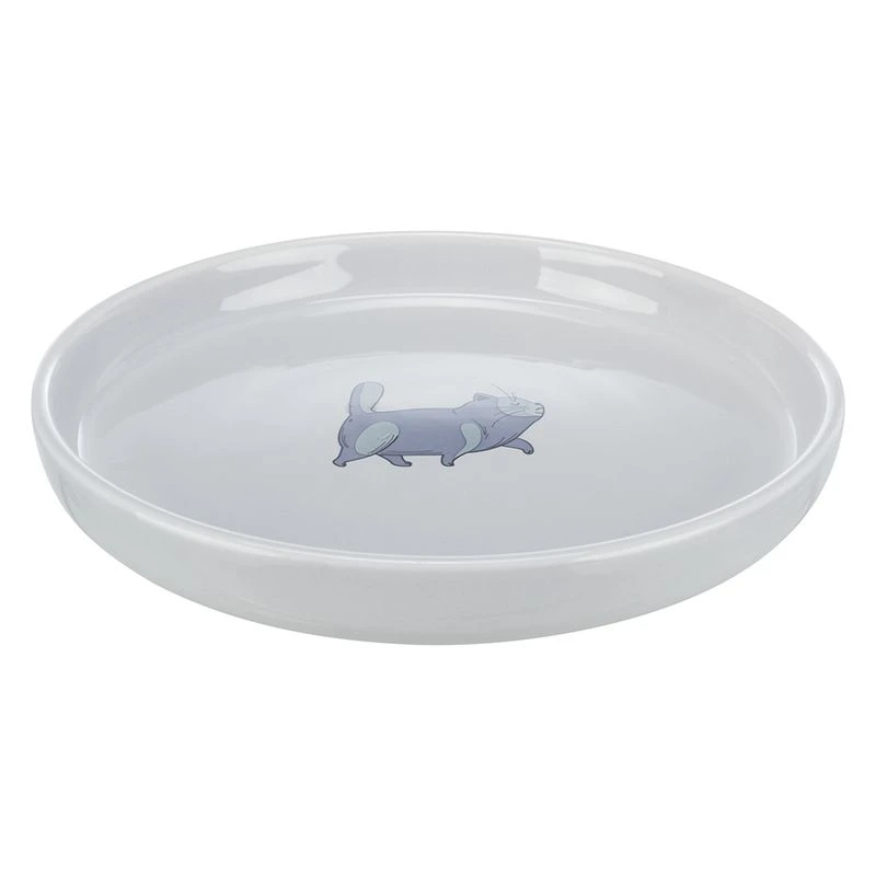 Trixie Ceramic Bowl Flat And Wide 600 Ml, Diameter 23 Cm 1 Trixie Ceramic Bowl Flat And Wide 600 Ml, Diameter 23 Cm