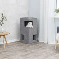 Trixie Cat Tower Gabriel H 118 X L 45 X W 45 Cm 29 Trixie Cat Tower Gabriel H 118 X L 45 X W 45 Cm -Zoo Plus 203974 trixie cat tower gabriel hs 12 9