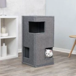 Trixie Cat Tower Gabriel H 118 X L 45 X W 45 Cm 30 Trixie Cat Tower Gabriel H 118 X L 45 X W 45 Cm -Zoo Plus 203974 trixie cat tower gabriel hs 13 2