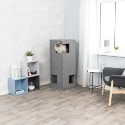 Trixie Cat Tower Gabriel H 118 X L 45 X W 45 Cm 28 Trixie Cat Tower Gabriel H 118 X L 45 X W 45 Cm -Zoo Plus 204696 trixie cat tower gabriel hs 09 3