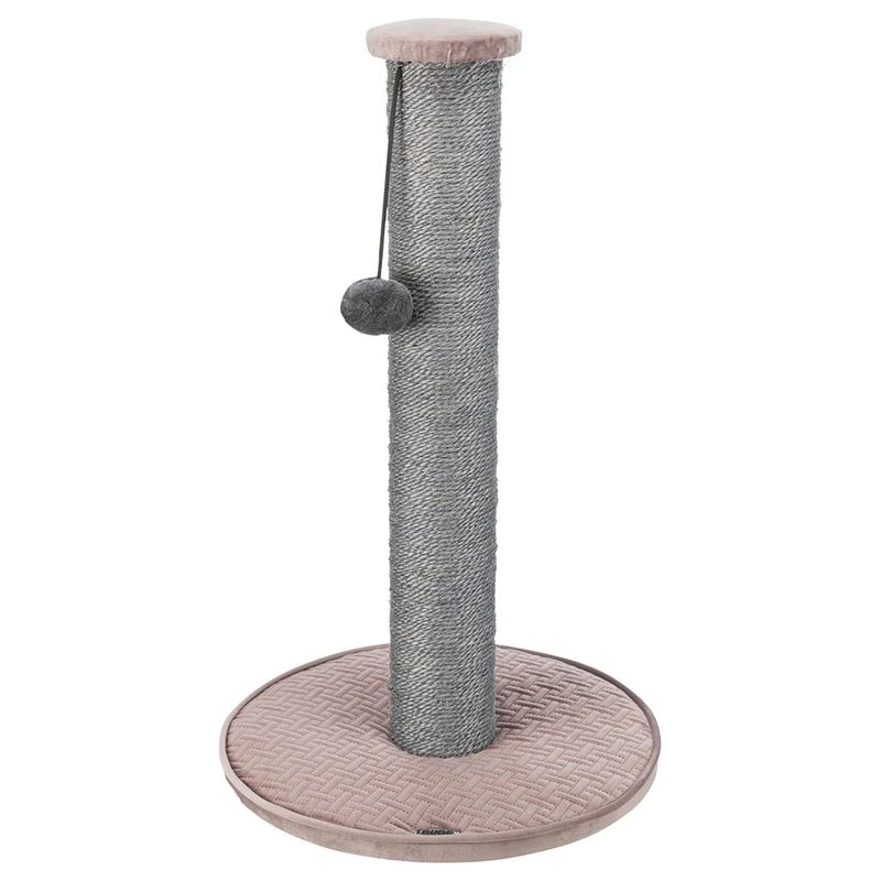 Trixie Livia Scratching Post Dusky Pink/grey 1 Trixie Livia Scratching Post Dusky Pink/grey