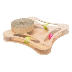 Trixie Scratching Cardboard With Wooden Frame 35 X 35 X 4cm (L X W X H) -Zoo Plus 209025 trixie kratzpappe holzrahmen hs 05 4