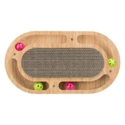 Trixie Scratching Pad With Wooden Frame, Oval 1 Piece