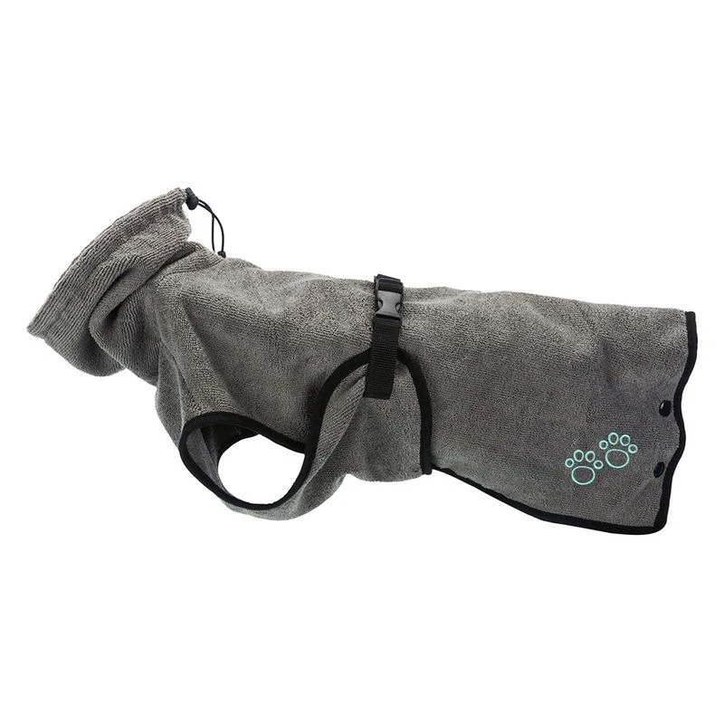 Trixie Bathrobe For Dogs M: 50 Cm Back Length - Image 8