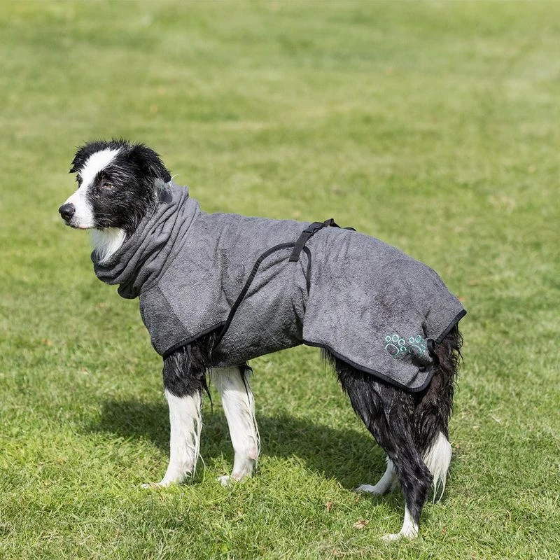 Trixie Bathrobe For Dogs XL: 75 Cm Back Length - Image 3