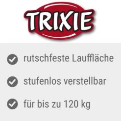 Trixie Telescopic Dog Ramp Petwalk Approx. L 100 - 180 X W 43 Cm -Zoo Plus 231371 trixie teleskop hunderampe petwalk usp 0