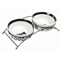 Trixie Eat On Feet Bowl Set With Stand 2 X 1.6 L 13 Trixie Eat On Feet Bowl Set With Stand 2 X 1.6 L -Zoo Plus 27330 pla trixie eat on feet napfset mit st nder hs6 4
