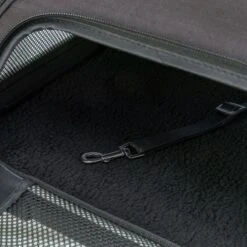 Trixie Airline Carrier Bag Boarding Black/Grey - 55 X 23 X 40cm (L X W X H) -Zoo Plus 28907 trixie airline tasche boarding hs 02 4
