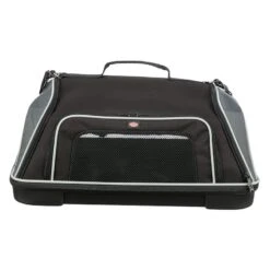 Trixie Airline Carrier Bag Boarding Black/Grey - 55 X 23 X 40cm (L X W X H) -Zoo Plus 28907 trixie airline tasche boarding hs 06 2