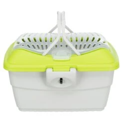 Trixie Mini-Capri Transport Box W 40 X D 22 X H 30 Cm 7 Trixie Mini-Capri Transport Box W 40 X D 22 X H 30 Cm -Zoo Plus 321496 trixie transportbox minicapri hs 03 8