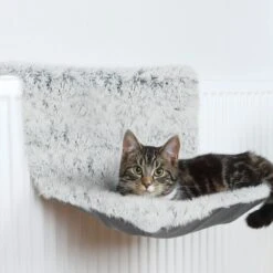 Trixie Cradle Harvey For Radiators Grey / White -Zoo Plus 332496 trixie liegemulde heizkoerper hs 06 4