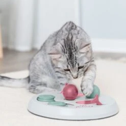 Trixie Cat Activity Flip Board ø 23 Cm 10 Trixie Cat Activity Flip Board ø 23 Cm -Zoo Plus 332696 trixie activity flipboard weiss 3 8