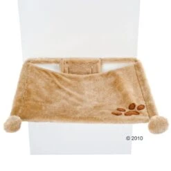 Trixie Plush Wall Mounted Cat Bed - Beige 41 X 42 X 15 Cm (L X W X H) 6 Trixie Plush Wall Mounted Cat Bed - Beige 41 X 42 X 15 Cm (L X W X H) -Zoo Plus 37308 plueschmulde wandmont 1