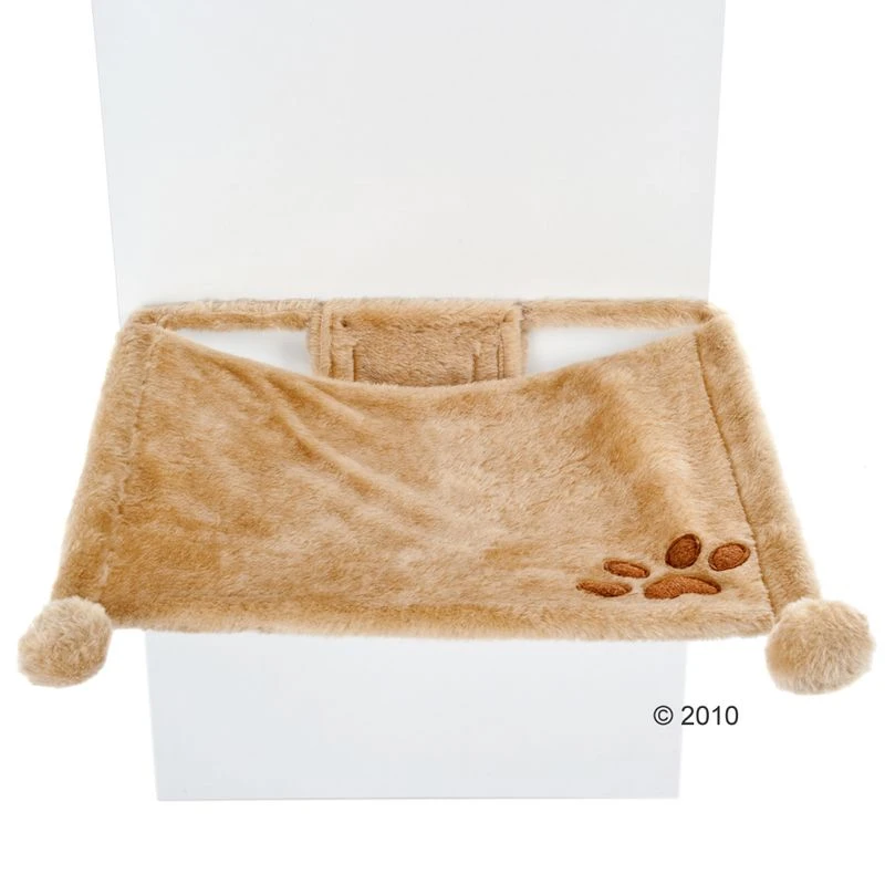 Trixie Plush Wall Mounted Cat Bed - Beige 41 X 42 X 15 Cm (L X W X H) 3 Trixie Plush Wall Mounted Cat Bed - Beige 41 X 42 X 15 Cm (L X W X H) - Image 3