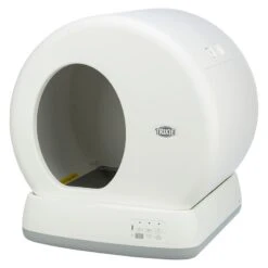 Trixie Self-Cleaning Cat Litter Box White