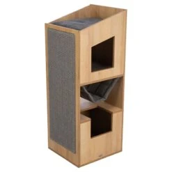 Trixie Scratching Tree Tower - CityStyle Brown