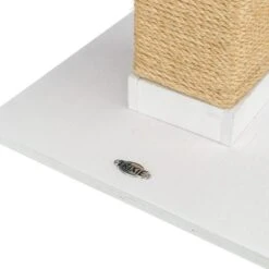 Trixie BE NORDIC Cat Scratching Post White -Zoo Plus 385712 trixie benordic kratzstamm iben hs 07 1