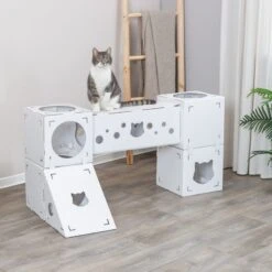 Trixie Finca Felice Cat Furniture 125 X 62 X 62cm (L X W X H) -Zoo Plus 385717 trixie katzenmobel fincafelice hs 08 3