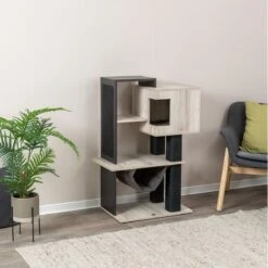 Trixie CityStyle Scratching Post Grey 15 Trixie CityStyle Scratching Post Grey -Zoo Plus 385810 trixie kratzbaum citystyle hs 04 6