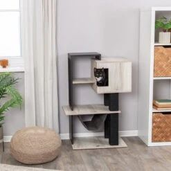 Trixie CityStyle Scratching Post Grey 24 Trixie CityStyle Scratching Post Grey -Zoo Plus 385810 trixie kratzbaum citystyle hs 05 5