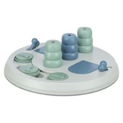 Trixie Activity Flip Board Dog Toy 23cm (Diameter) -Zoo Plus 398811 pla trixie salbei grau blau hs 01 1