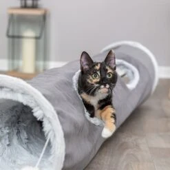 Trixie Harvey Play Tunnel Diameter 27 X (H) 116cm -Zoo Plus 403713 trixie spieltunnel harvey hs 08 9