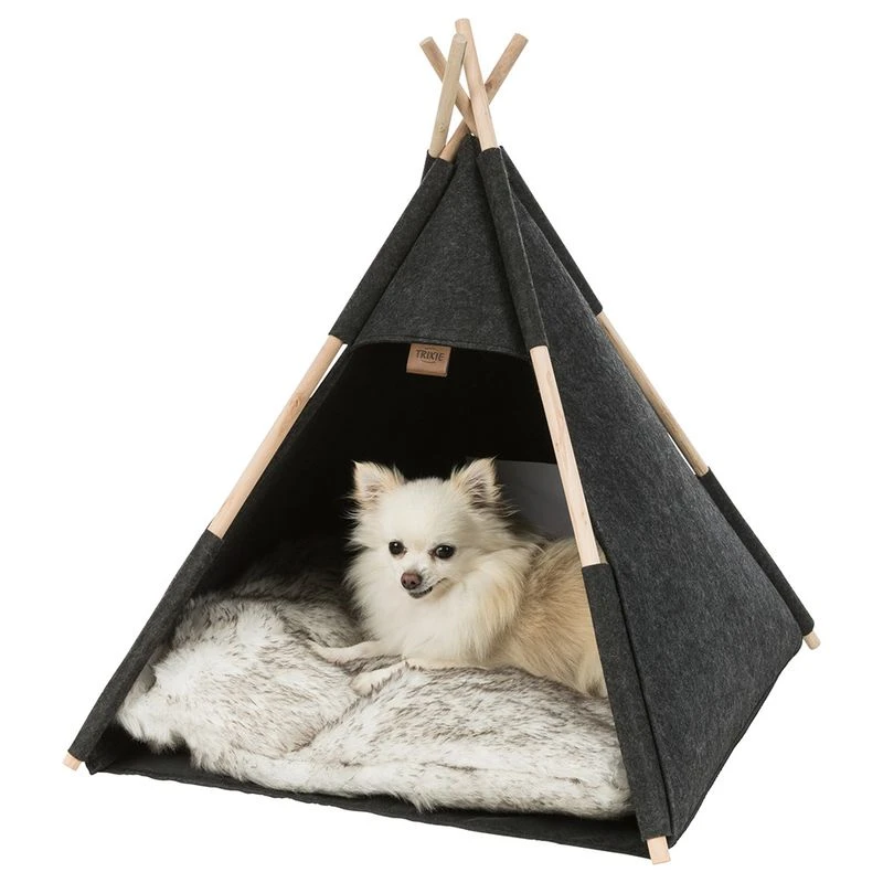 Trixie Tipi Cave Anthracite 3 Trixie Tipi Cave Anthracite - Image 3