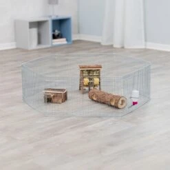 Trixie Indoor Hamster Enclosure Approx. Diameter 90 X (H) 25 Cm -Zoo Plus 428615 trixie hamster indoor freilaufgehege hs 05 3