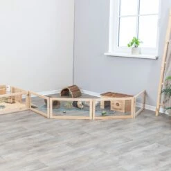 Trixie Indoor Free Run Enclosure For Guinea Pigs 60 X 30cm (L X H), 4 Elements 33 Trixie Indoor Free Run Enclosure For Guinea Pigs 60 X 30cm (L X H), 4 Elements -Zoo Plus 444398 trixie indoor freilaufgehege meerschweinchen hs 10 6