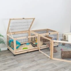 Trixie Indoor Enclosure For Guinea Pigs And Rabbits Matching Accessories: Indoor Free Run Enclosure -Zoo Plus 444399 trixie indoor gehege meerschweinchen hs 21 1 1