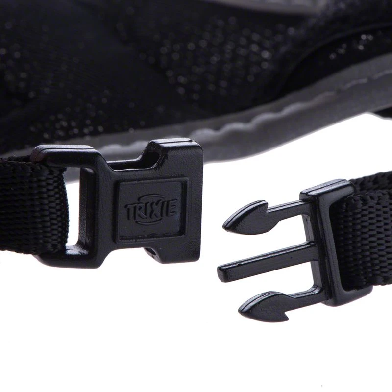 Trixie XCat XL Harness With Lead And Exclusive Stickers Black 7 Trixie XCat XL Harness With Lead And Exclusive Stickers Black - Image 7