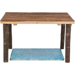 Trixie Small Pet Shelter & Lounger 45 X 27 X 35cm (L X W X H) -Zoo Plus 529696 pla trixie kleintier unterstand liegeplatz hs 01 5 1