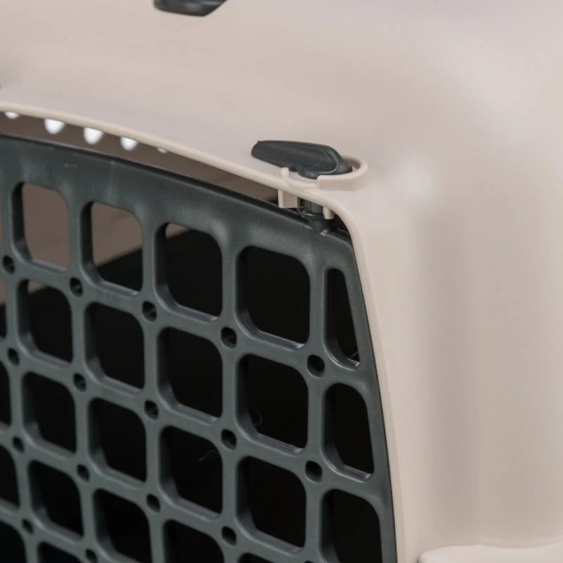 Trixie Transport Box Capri 1 XS: 48 X 32 X 31cm (L X W X H) - Dark Grey/Blush 8 Trixie Transport Box Capri 1 XS: 48 X 32 X 31cm (L X W X H) - Dark Grey/Blush - Image 8