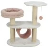 Trixie Isabella Scratching Post White / Dusky Pink