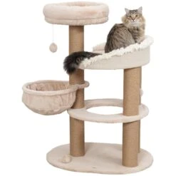 Trixie Boho Filippo Scratching Post Beige -Zoo Plus 544806 trixie kratzbaum boho filippo 114cm beige hs 01 1