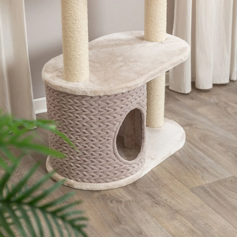 Trixie Scratching Post Alessia Light Grey / Sand 10 Trixie Scratching Post Alessia Light Grey / Sand - Image 10