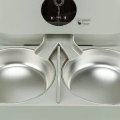 Trixie TX-C Smart Automatic Feeder Accessories: Replacement Double Bowl 500ml, 32 X 5 X 16cm (L X W X H) -Zoo Plus 546800 trixie futterautomat hs 05 3