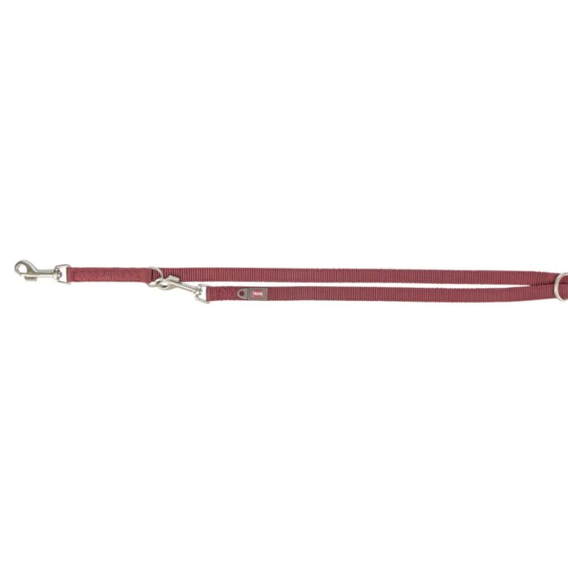 Trixie Premium Double-Layer Extension Lead - Sangria Size M - L: 200cm Long, 20mm Wide 2 Trixie Premium Double-Layer Extension Lead - Sangria Size M - L: 200cm Long, 20mm Wide - Image 2