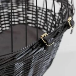 Trixie Bicycle Basket - Black 50 X 35 X 41 Cm (L X W X H) -Zoo Plus 58025 trixie fahrradkorb schwarz hs09 5